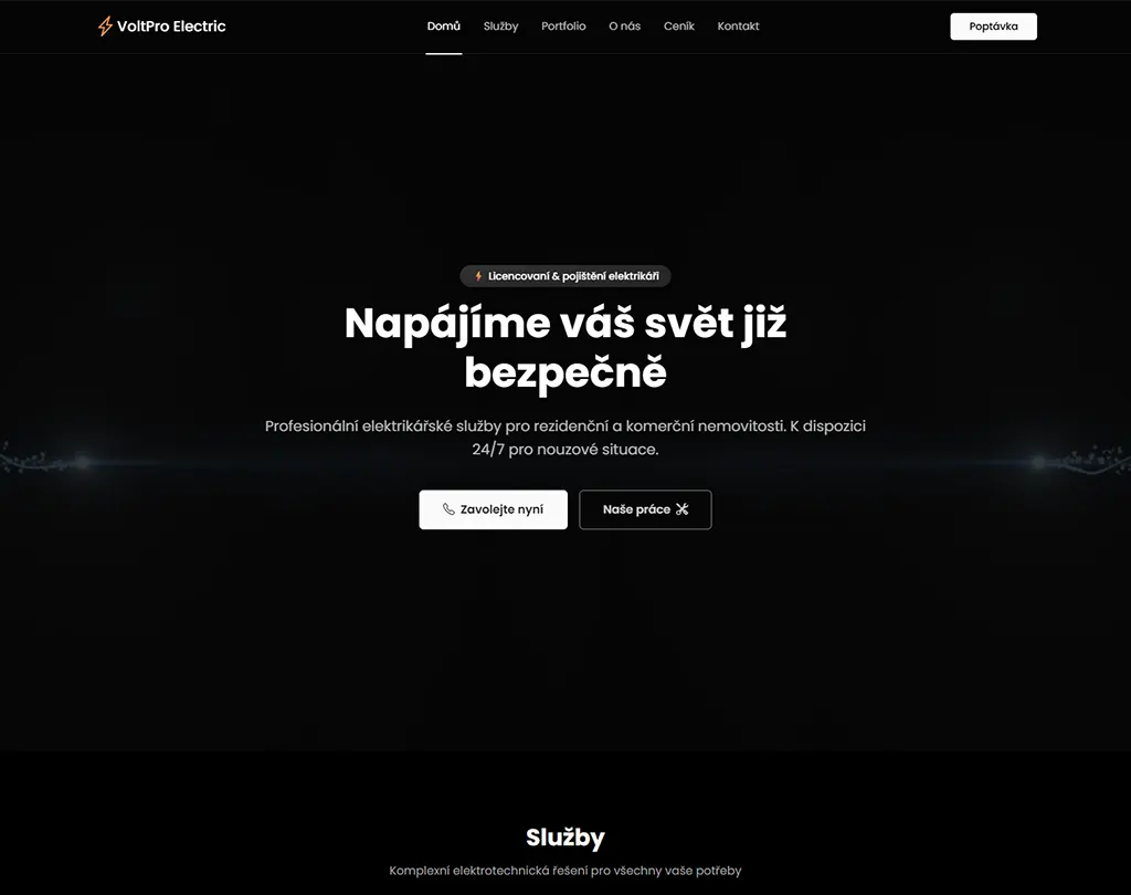 Šablona Voltpro Electric